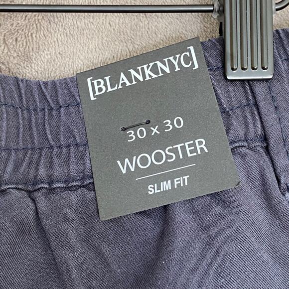 BlankNYC Mens Wooster Comfort Pants Size 30x32 Slim Fit NWT $98 Minimalist Luxe - Picture 5 of 16